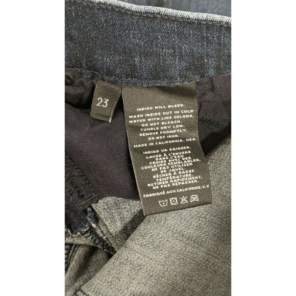 J Brand Womens Size 23 Blue Dark Wash Low Rise Super Skinny Legging Jeans - Picture 8 of 8
